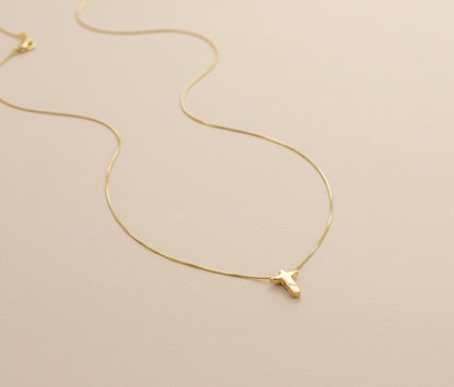 Colar Cristo Redentor Banhado a Ouro 18k