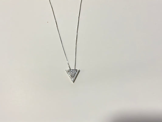 Colar em Prata 925 - V Zircônia
