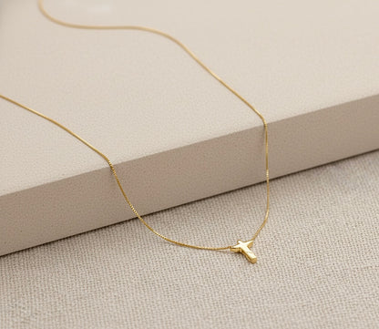 Colar Cristo Redentor Banhado a Ouro 18k