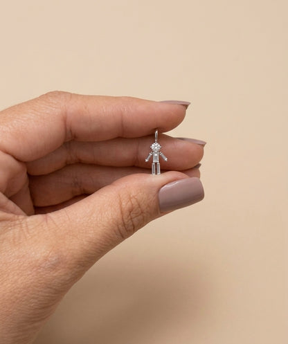 Colar Pingente Filhos em Prata 925