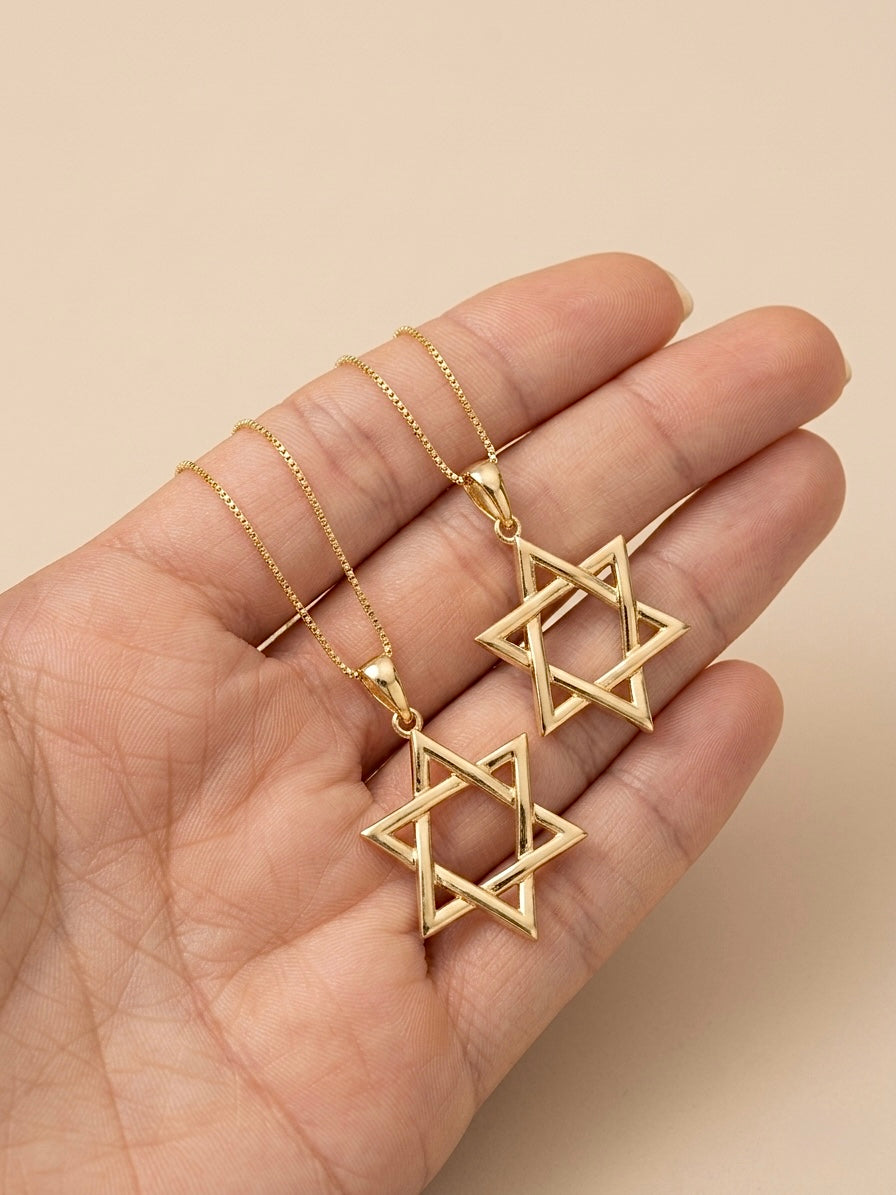 Colar Estrela de Davi