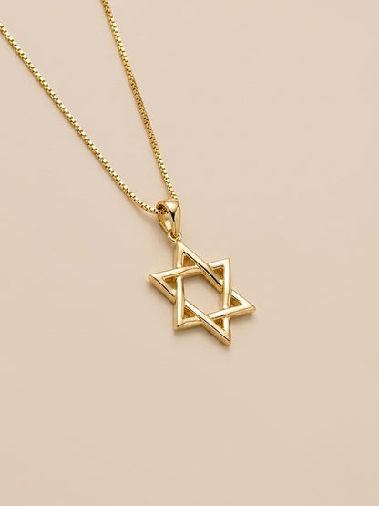 Colar Estrela de Davi