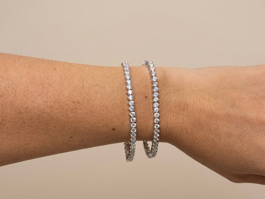 Pulseira Riviera Banhada a Ródio