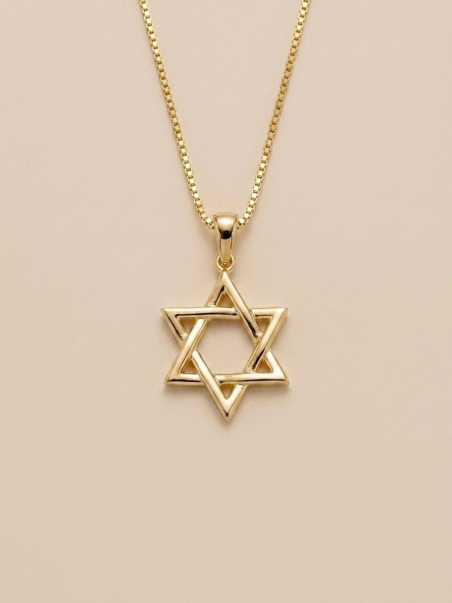 Colar Estrela de Davi