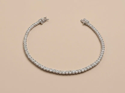 Pulseira Riviera Cravejada Prata 925