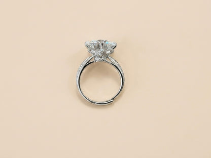 Anel Solitário Moissanite