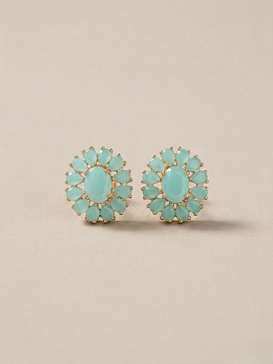 Brinco Oval Zirconia