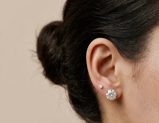 Stainless Steel Stud Earrings - 10mm