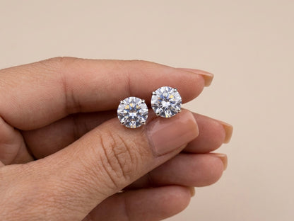 Stainless Steel Stud Earrings - 10mm