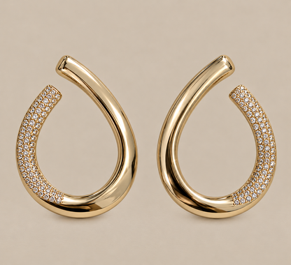 Front Stud Earring