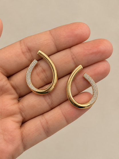 Front Stud Earring