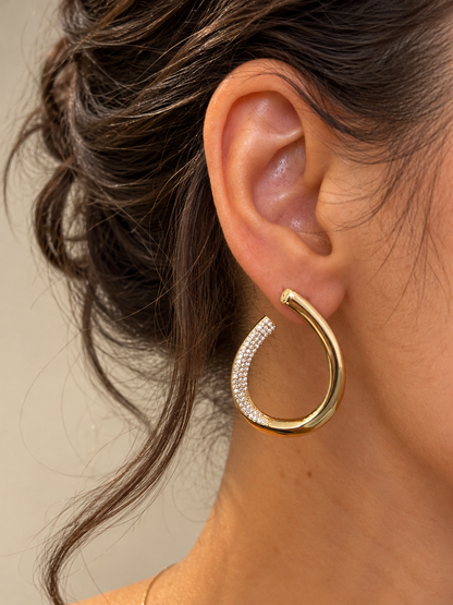 Front Stud Earring